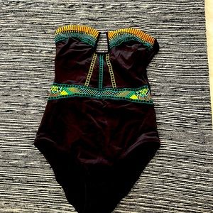 Strapless bathing suit. Strap is missing